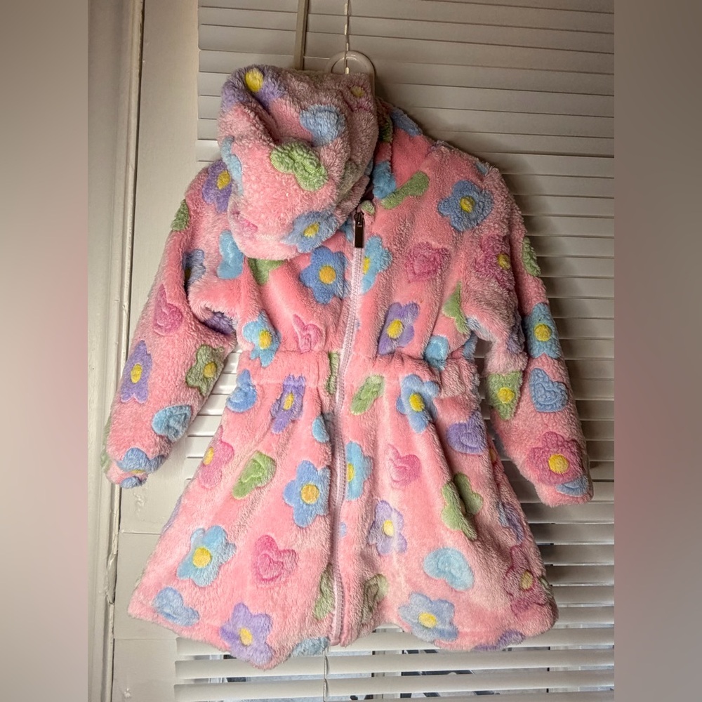 Floral Pink Kids Jacket